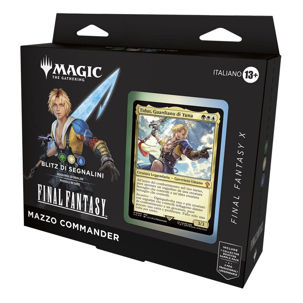 Magic the Gathering Final Fantasy Commander-Decks Display (4) italienisch - Versand: 5-7 Tage nach Bestellung