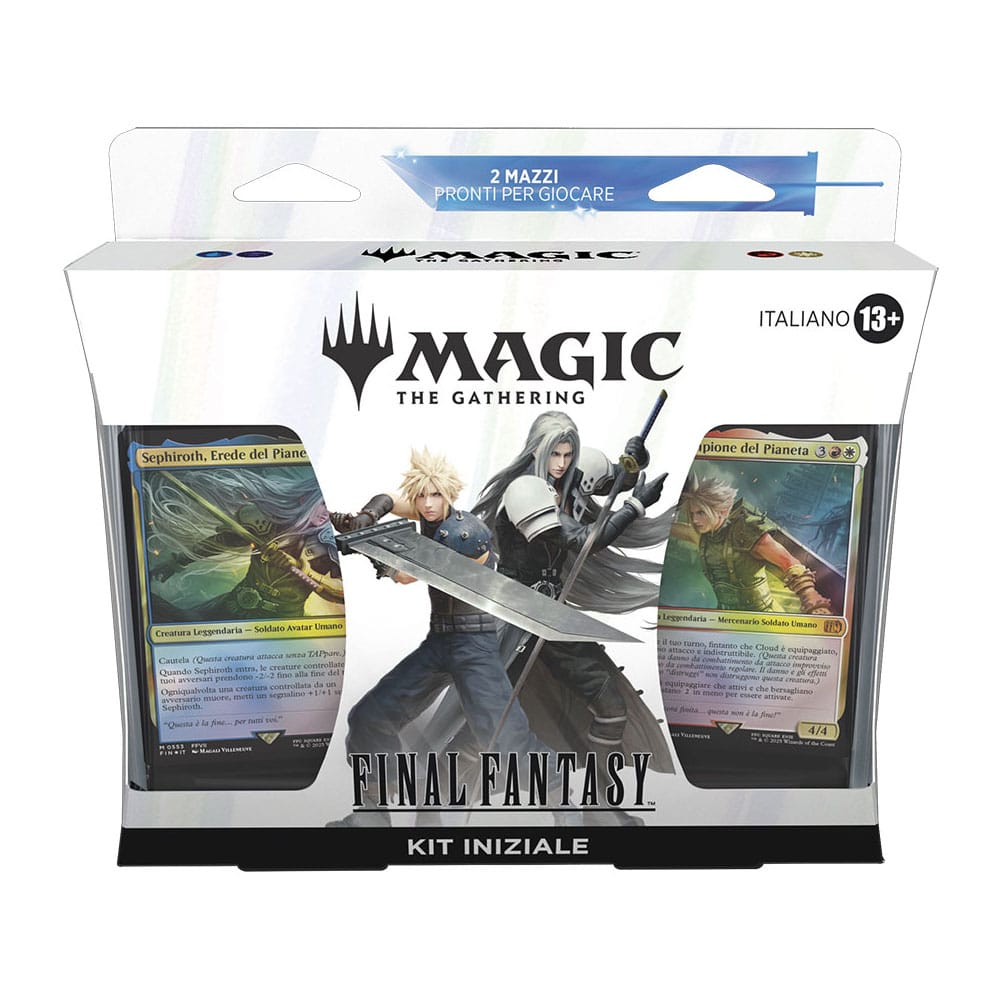 Magic the Gathering Final Fantasy Einsteigerpaket 2024 Display (12) italienisch - Versand: 5-7 Tage nach Bestellung