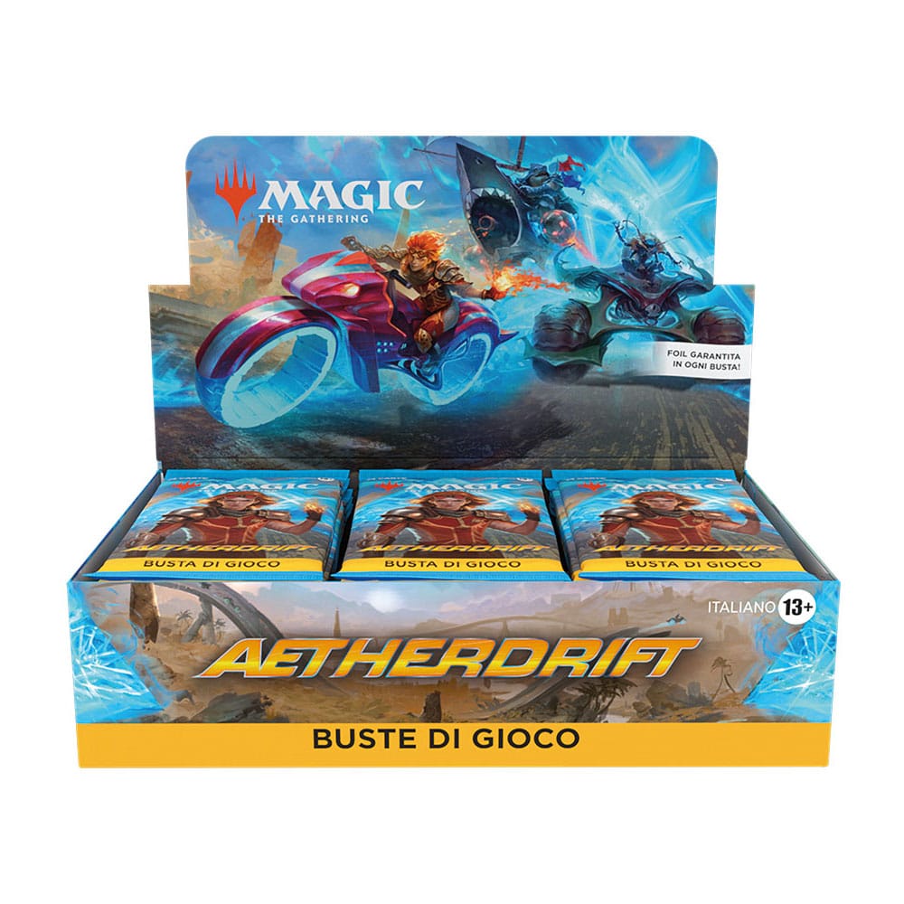 Magic the Gathering Aetherdrift Play-Booster Display (30) italienisch
- sofort verfügbar