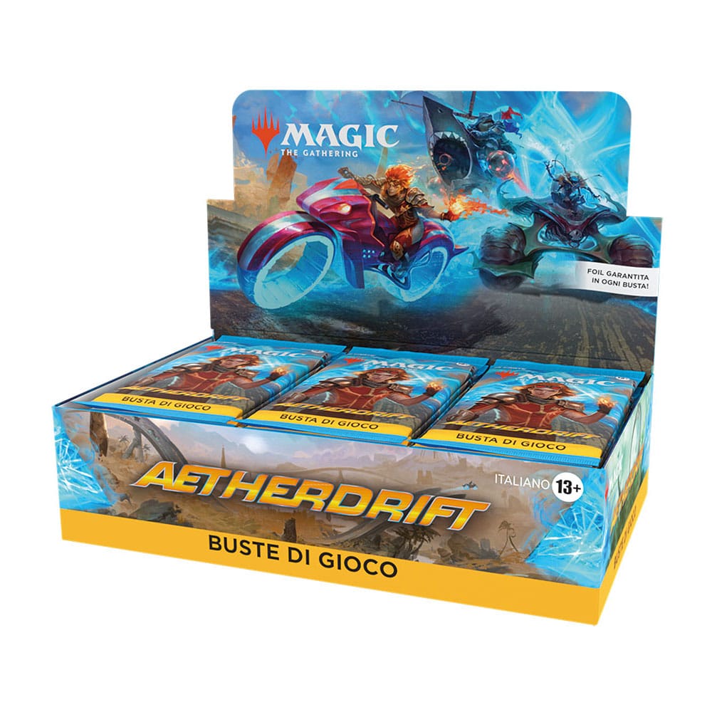 Magic the Gathering Aetherdrift Play-Booster Display (30) italienisch
- sofort verfügbar