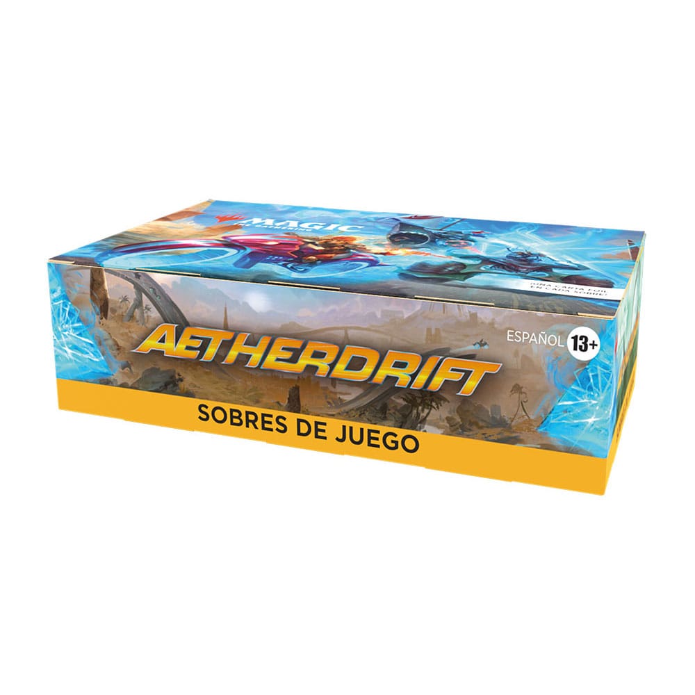 Magic the Gathering Aetherdrift Play-Booster Display (30) spanisch
- Preorder - ETA: 10.11.2026
