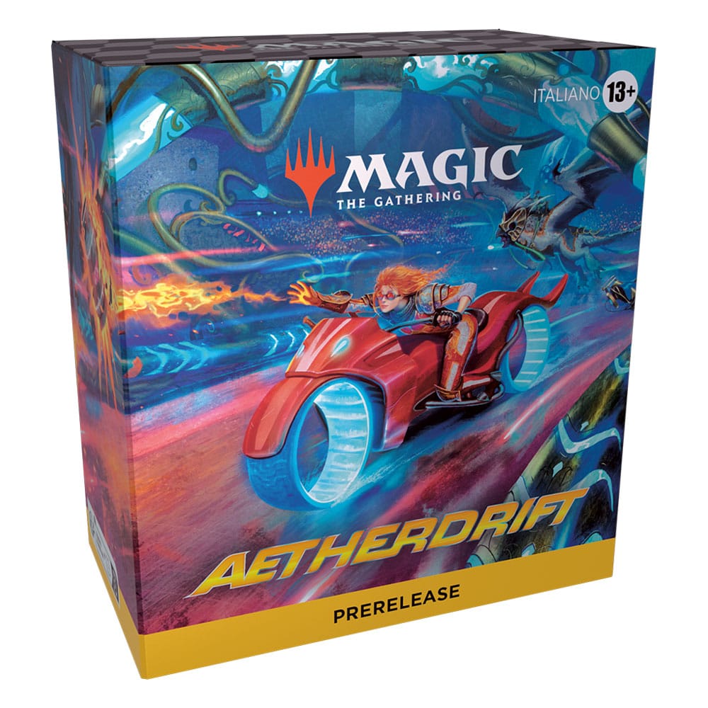 Magic the Gathering Aetherdrift Prerelease Packs Umkarton (15) italienisch
- sofort verfügbar