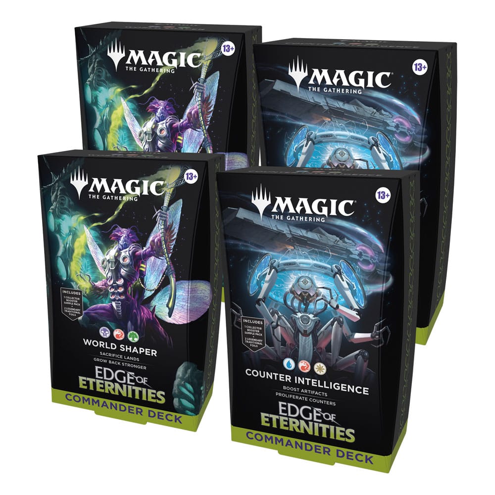 Magic the Gathering Edge of Eternities Commander-Decks Display (4) englisch - Preorder - ETA: 01.08.2025