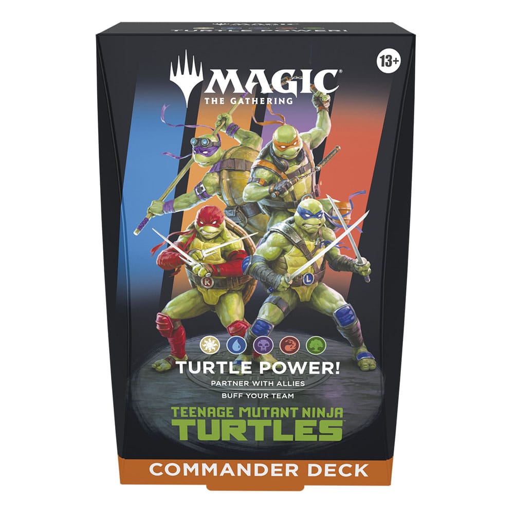 Magic the Gathering Teenage Mutant Ninja Turtles Commander-Decks Umkarton (4) englisch - Preorder - ETA: 06.03.2026