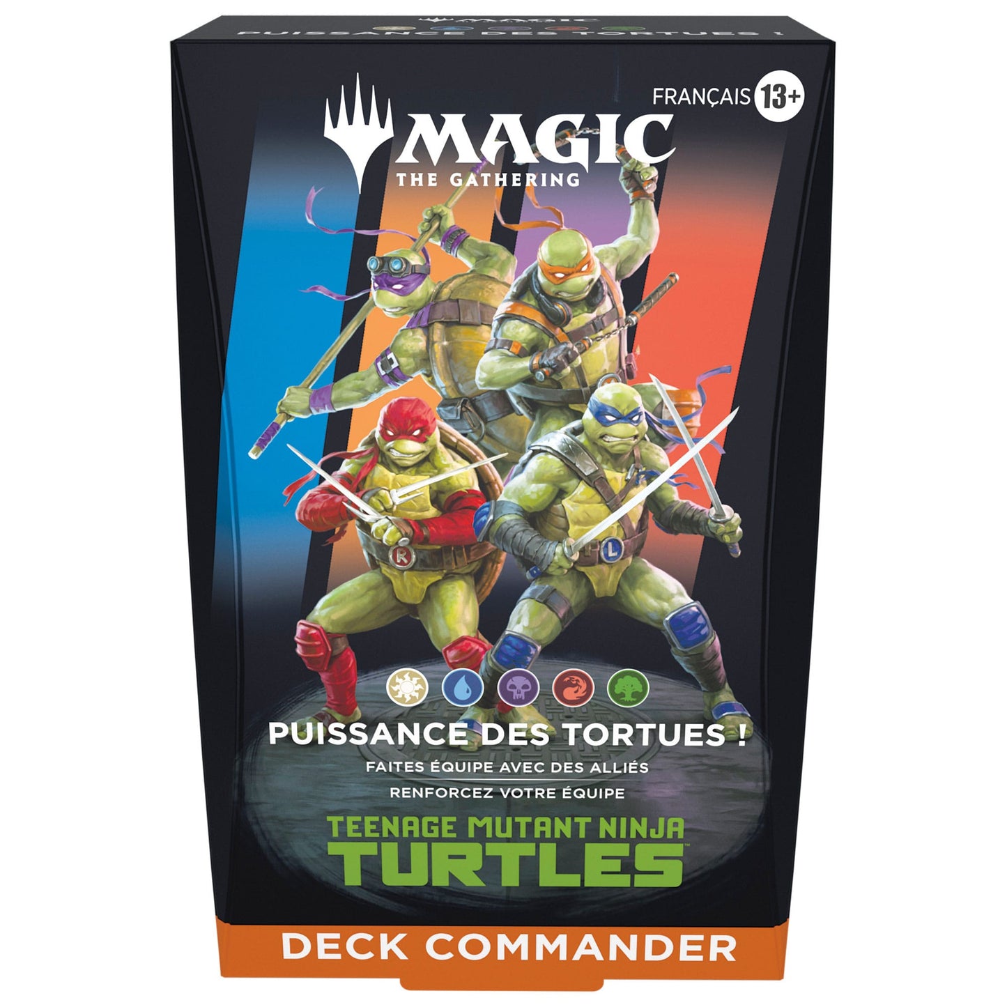 Magic the Gathering Teenage Mutant Ninja Turtles Commander-Decks Umkarton (4) französisch - Preorder - ETA: 06.03.2026