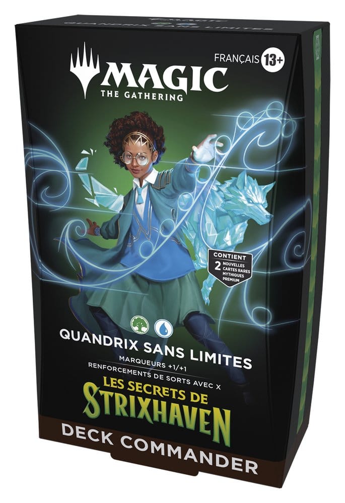 Magic the Gathering Les secrets de Strixhaven Commander Decks Umkarton (5) französisch - Versand: 7 Tage nach Bestellung