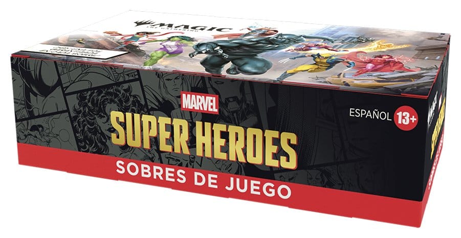 Magic the Gathering Marvel Super Heroes Play-Booster Display (30) spanisch - Versand: 7 Tage nach Bestellung