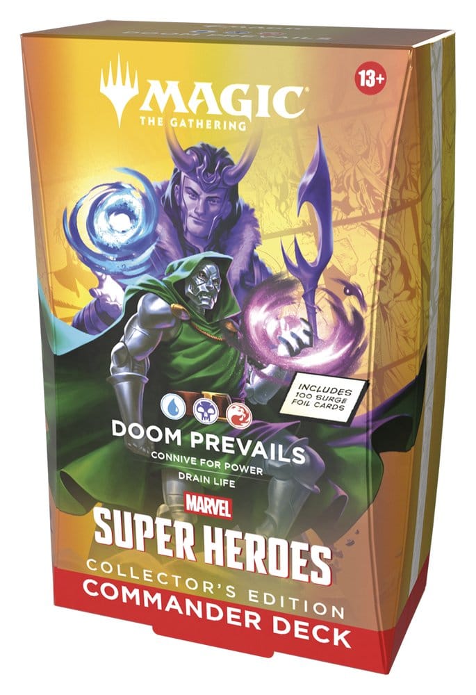Magic the Gathering Marvel Super Heroes Collector's Edition Commander Decks Umkarton (4) englisch - sofort verfügbar