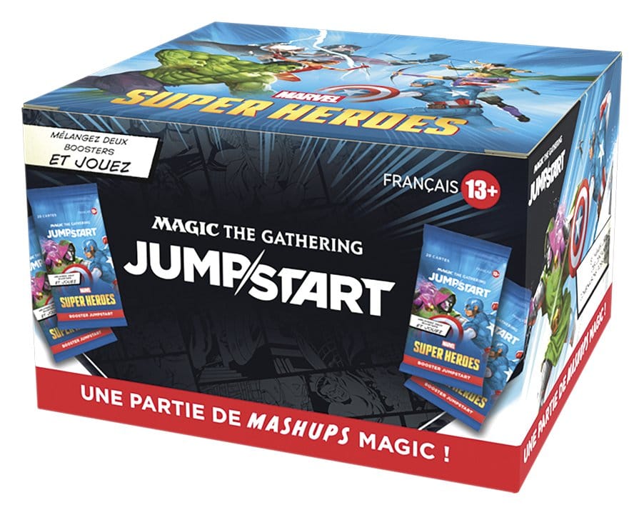 Magic the Gathering Marvel Super Heroes Jumpstart Booster Display (24) französisch - Versand: 7 Tage nach Bestellung