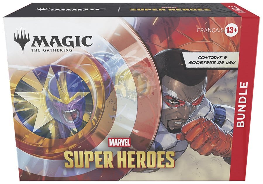 Magic the Gathering Marvel Super Heroes Bundle französisch - Versand: 7 Tage nach Bestellung