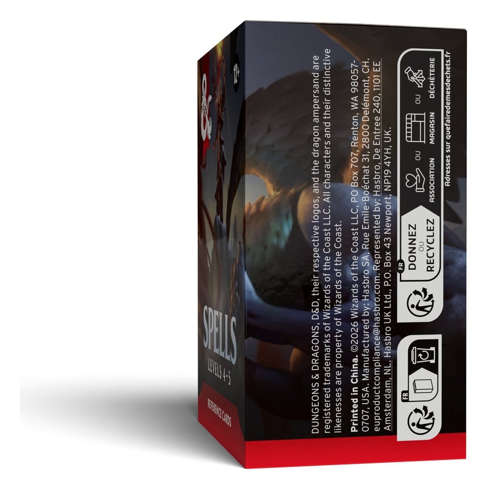 Dungeons & Dragons RPG Referenzkarten: Zaubersprüche (Stufen 4-5) *Englische Version* - Preorder - ETA: 18.08.2026