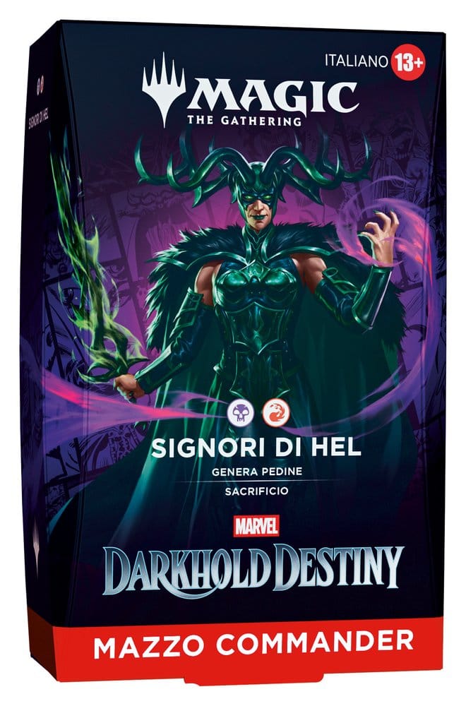Magic the Gathering Marvel: Destino del Darkhold Commander-Decks Umkarton (4) italienisch - Preorder - ETA: 09.04.2027