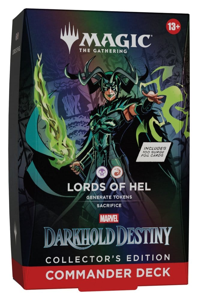 Magic the Gathering Marvel: Darkhold Destiny Collector's Edition Commander-Decks Umkarton (4) englisch - Preorder - ETA: 09.04.2027
