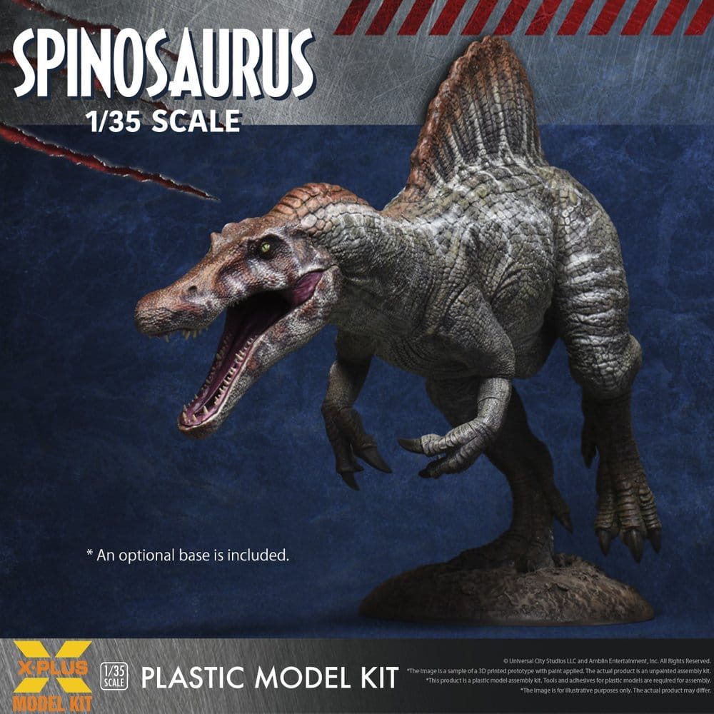 Jurassic Park III Plastic Model Kit 1/35 Spinosaurus 19 cm (Reproduction) - Preorder - ETA: 25.02.2027