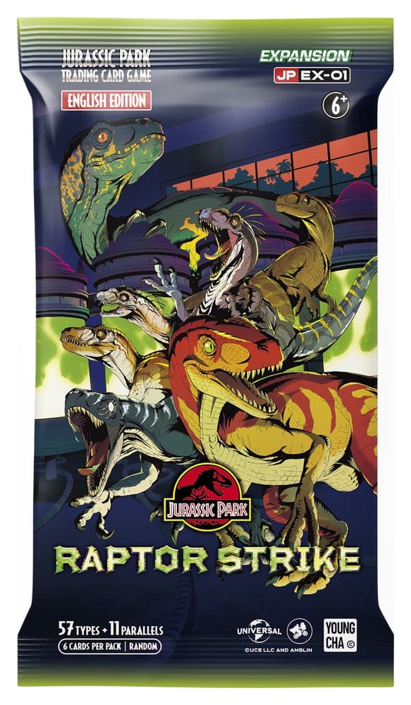 Jurassic Park TCG Raptor Strike Booster Packs Display (24) *Englische Version* - Preorder - ETA: 25.02.2027