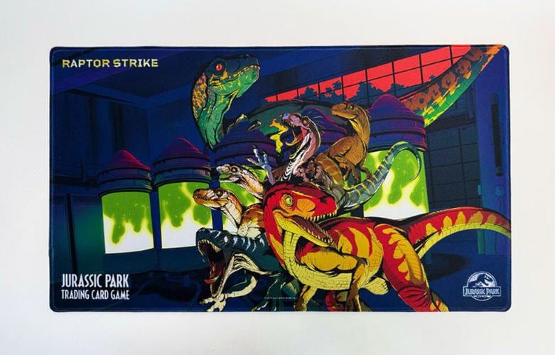 Jurassic Park TCG Spielmatte Raptor Strike 60 cm - Preorder - ETA: 25.02.2027