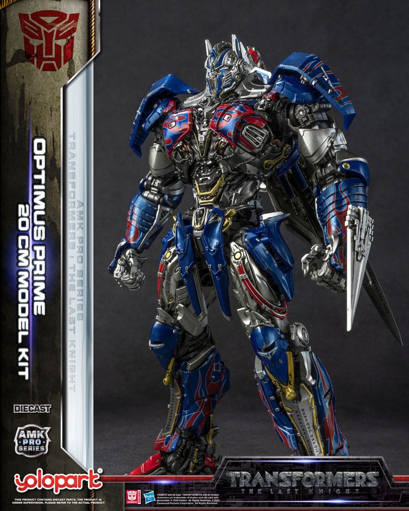 Transformers: The Last Knight AMK Pro Series Plastic Model Kit Optimus Prime (Oversea Version) 20 cm - Preorder - ETA: 06.11.2025