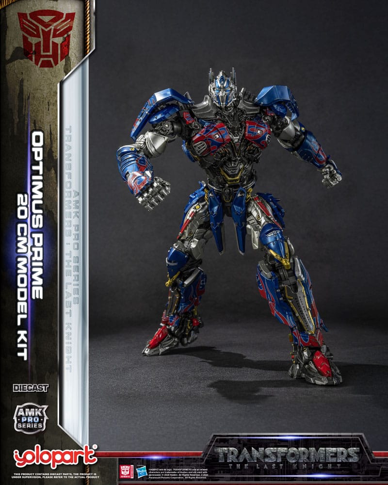 Transformers: The Last Knight AMK Pro Series Plastic Model Kit Optimus Prime (Oversea Version) 20 cm - Preorder - ETA: 06.11.2025