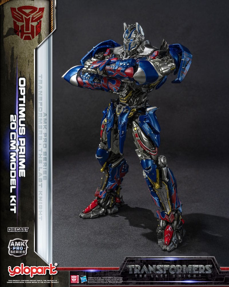 Transformers: The Last Knight AMK Pro Series Plastic Model Kit Optimus Prime (Oversea Version) 20 cm - Preorder - ETA: 06.11.2025