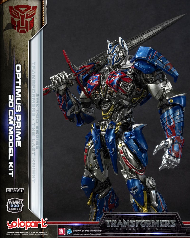 Transformers: The Last Knight AMK Pro Series Plastic Model Kit Optimus Prime (Oversea Version) 20 cm - Preorder - ETA: 06.11.2025