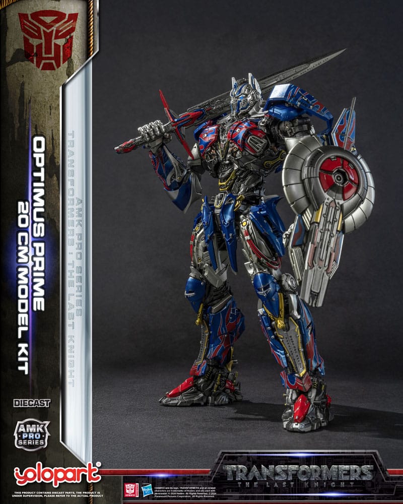Transformers: The Last Knight AMK Pro Series Plastic Model Kit Optimus Prime (Oversea Version) 20 cm - Preorder - ETA: 06.11.2025