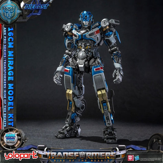 Transformers: Rise of the Beasts AMK Pro Series Plastic Model Kit Mirage (Oversea Version) 16 cm    - Versand: 5-7 Tage nach Bestellung