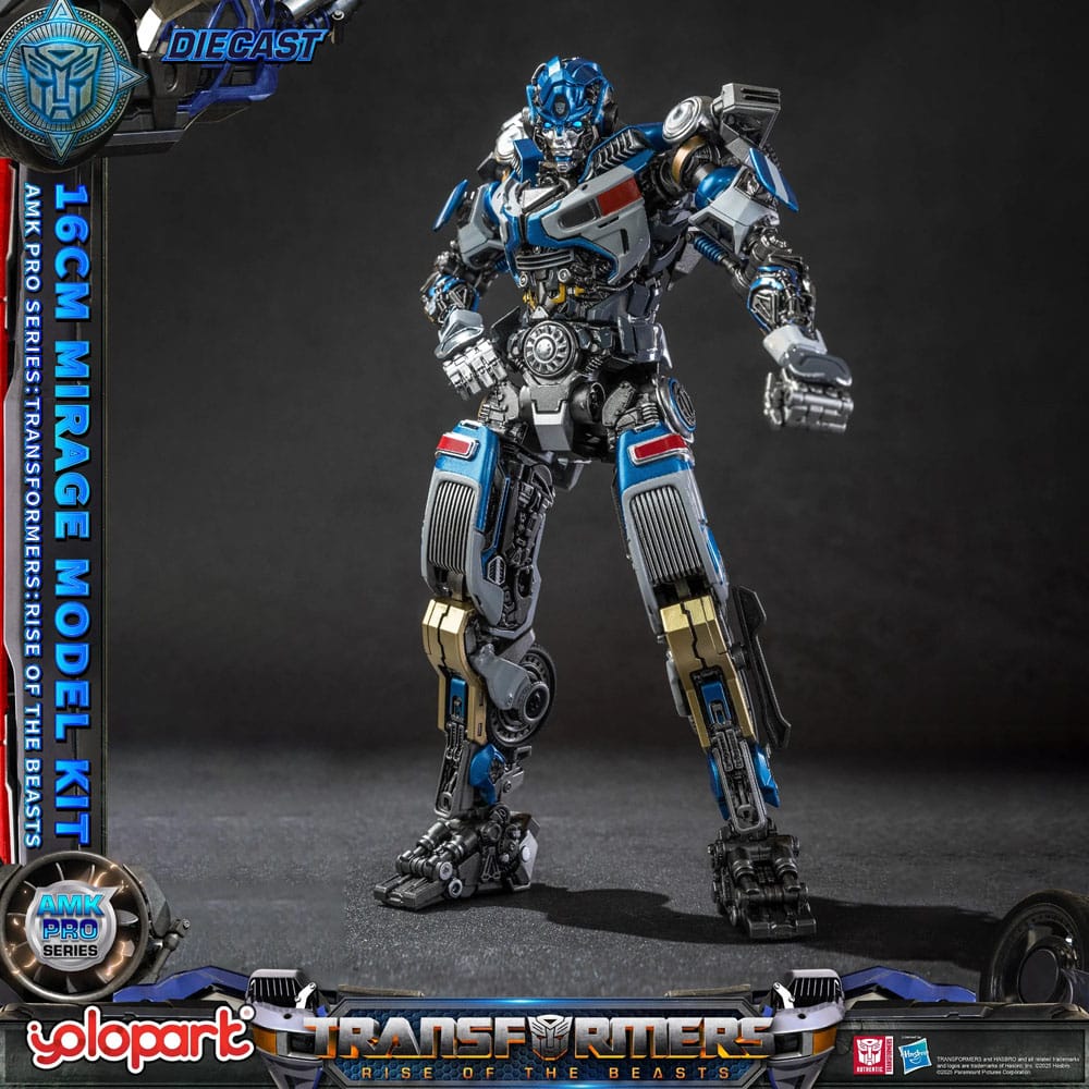 Transformers: Rise of the Beasts AMK Pro Series Plastic Model Kit Mirage (Oversea Version) 16 cm - Versand: 5-7 Tage nach Bestellung