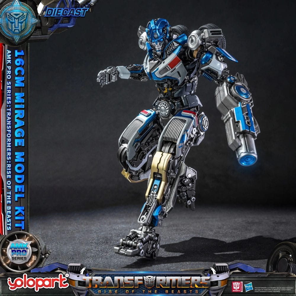 Transformers: Rise of the Beasts AMK Pro Series Plastic Model Kit Mirage (Oversea Version) 16 cm - Versand: 5-7 Tage nach Bestellung