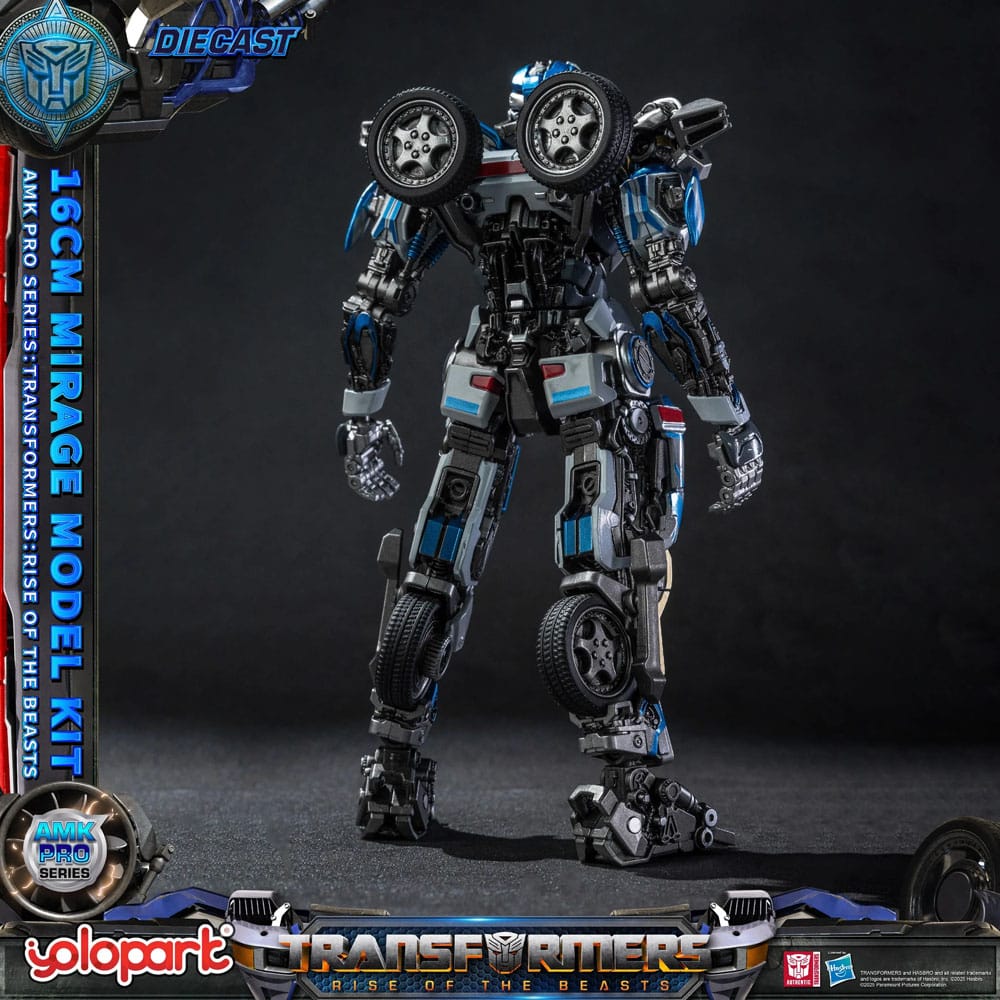 Transformers: Rise of the Beasts AMK Pro Series Plastic Model Kit Mirage (Oversea Version) 16 cm - Versand: 5-7 Tage nach Bestellung