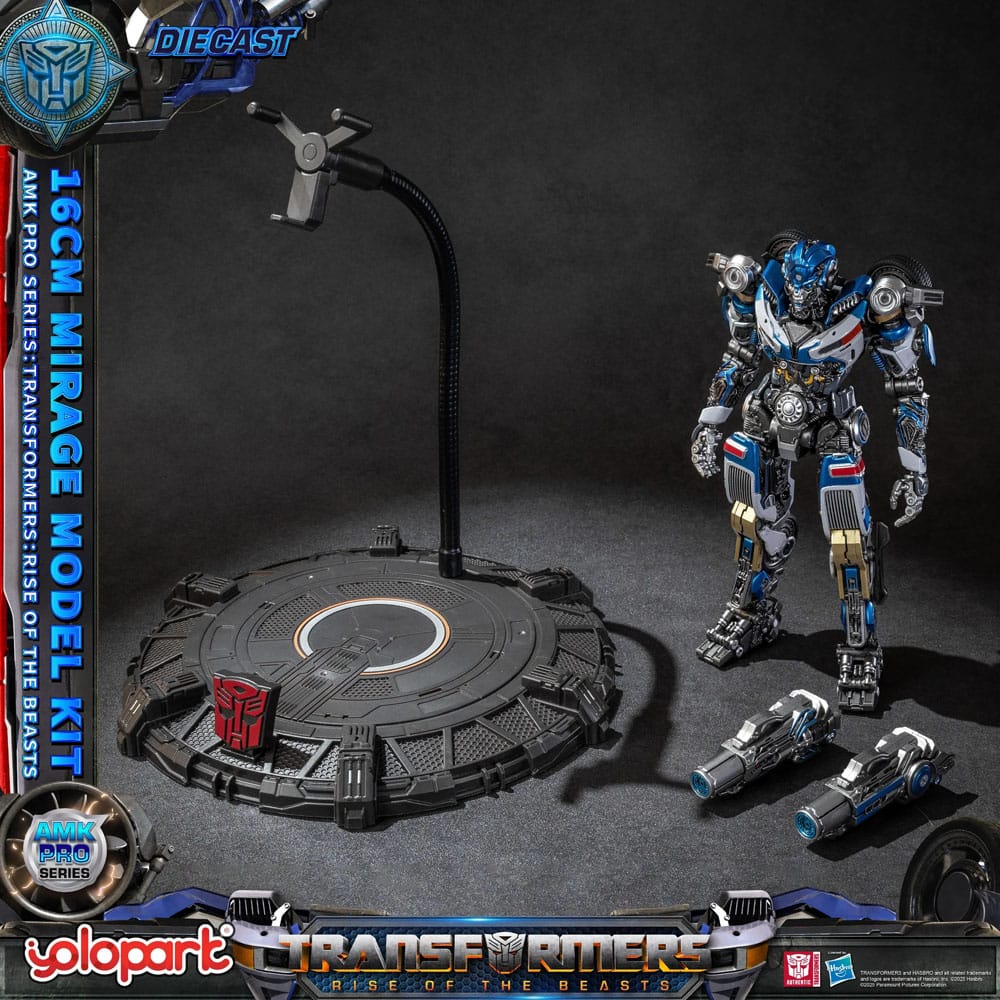 Transformers: Rise of the Beasts AMK Pro Series Plastic Model Kit Mirage (Oversea Version) 16 cm - Versand: 5-7 Tage nach Bestellung