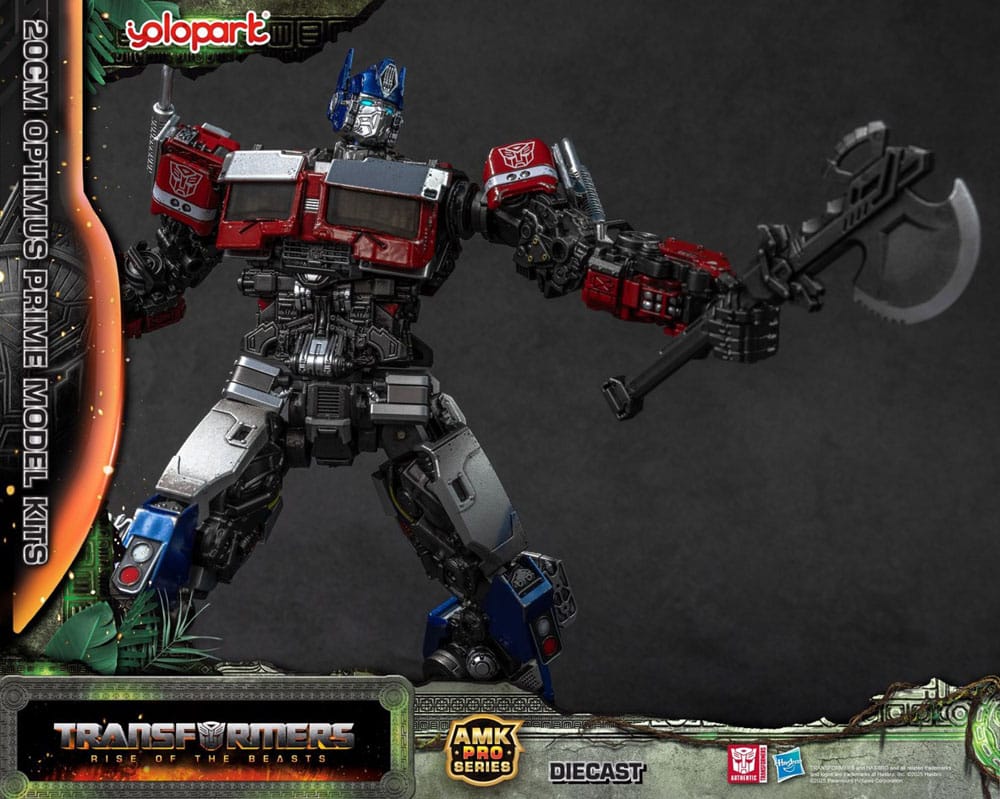 Transformers: Rise of the Beasts AMK Pro Series Plastic Model Kit Optimus Prime (Oversea Version) 20 cm - Preorder - ETA: 06.11.2025