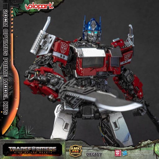 Transformers: Rise of the Beasts AMK Pro Series Plastic Model Kit Optimus Prime (Oversea Version) 20 cm - Preorder - ETA: 06.11.2025