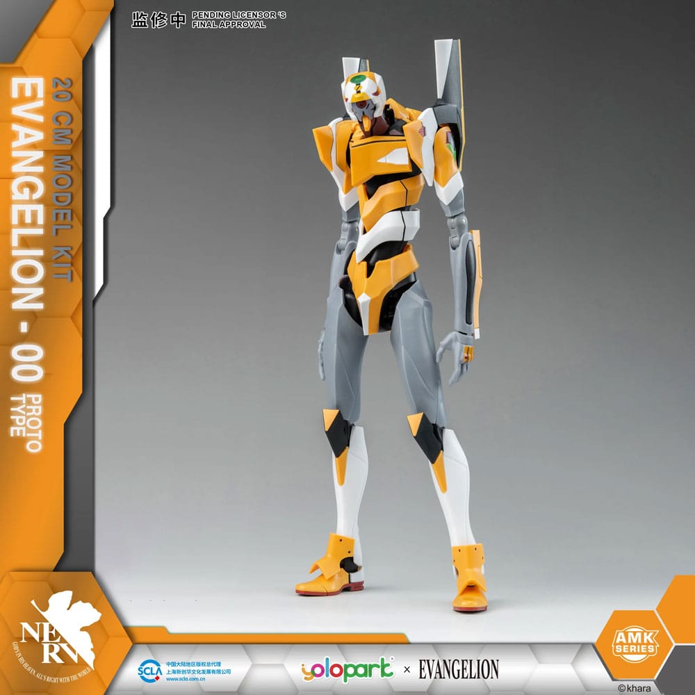 Neon Genesis Evangelion AMK Series Plastic Model Kit Eva-00 20 cm - Versand: 5-7 Tage nach Bestellung