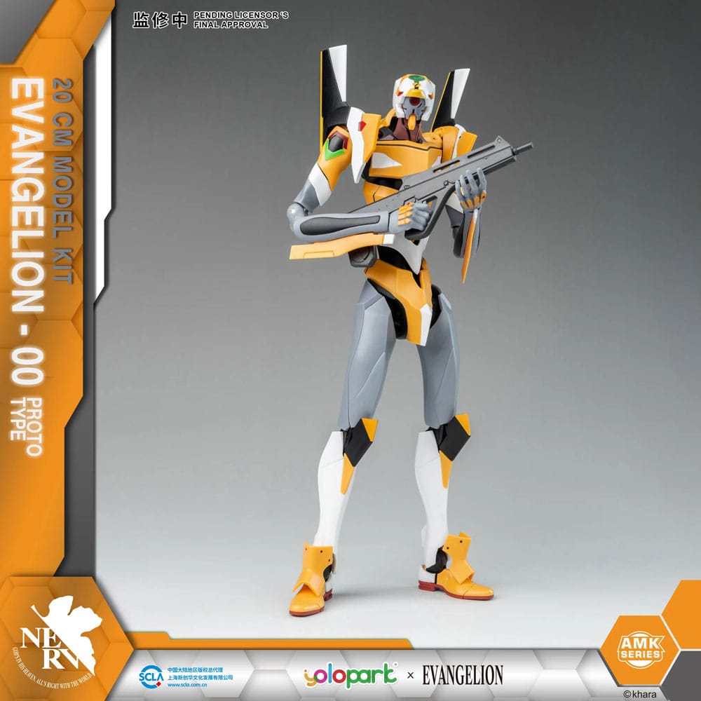Neon Genesis Evangelion AMK Series Plastic Model Kit Eva-00 20 cm - Versand: 5-7 Tage nach Bestellung