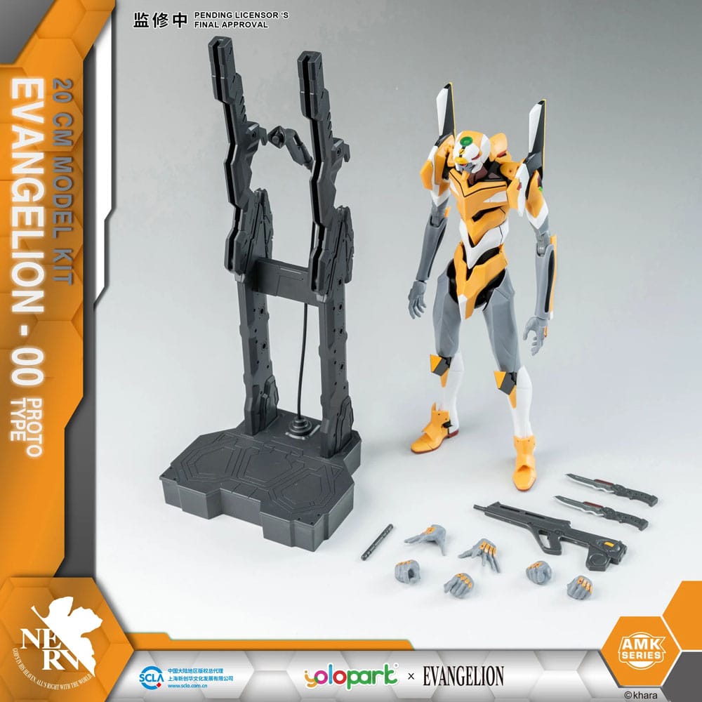 Neon Genesis Evangelion AMK Series Plastic Model Kit Eva-00 20 cm - Versand: 5-7 Tage nach Bestellung