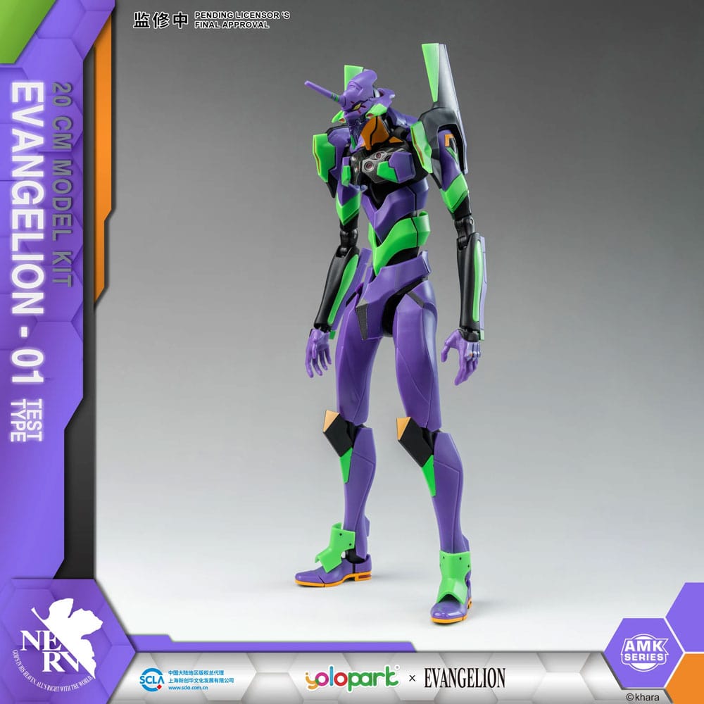 Neon Genesis Evangelion AMK Series Plastic Model Kit Eva-01 20 cm - Preorder - ETA: 20.12.2025