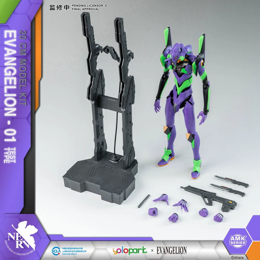 Neon Genesis Evangelion AMK Series Plastic Model Kit Eva-01 20 cm - Preorder - ETA: 20.12.2025