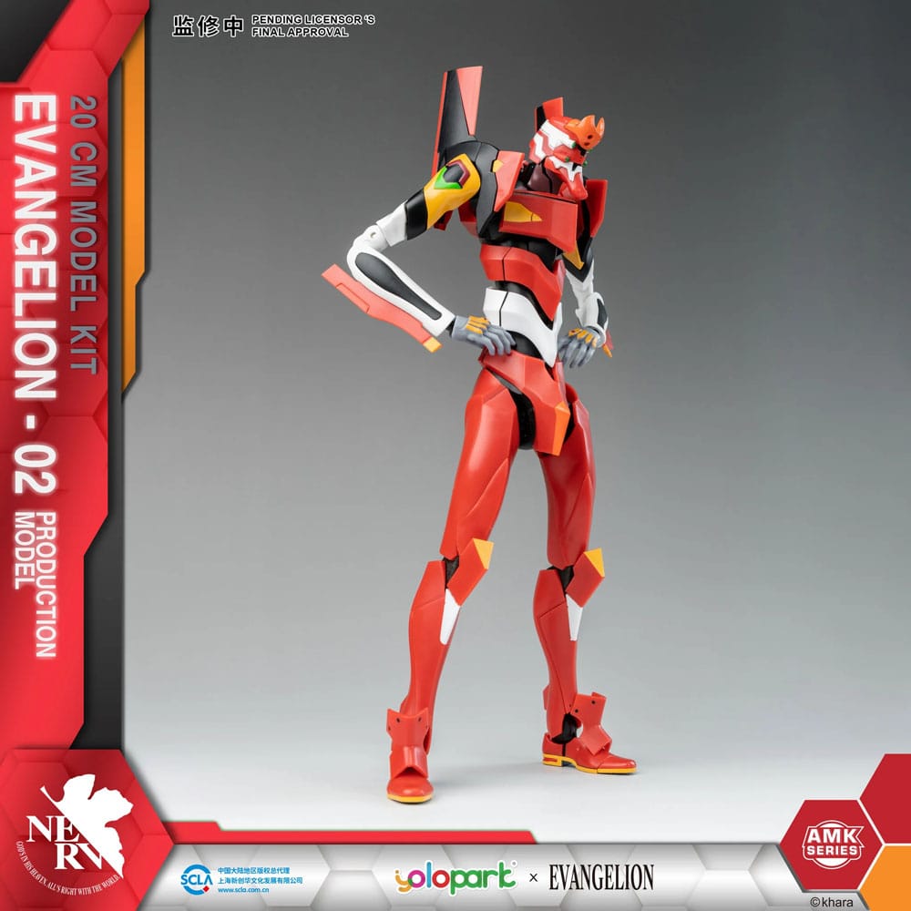 Neon Genesis Evangelion AMK Series Plastic Model Kit Eva-02 20 cm - Preorder - ETA: 06.11.2025