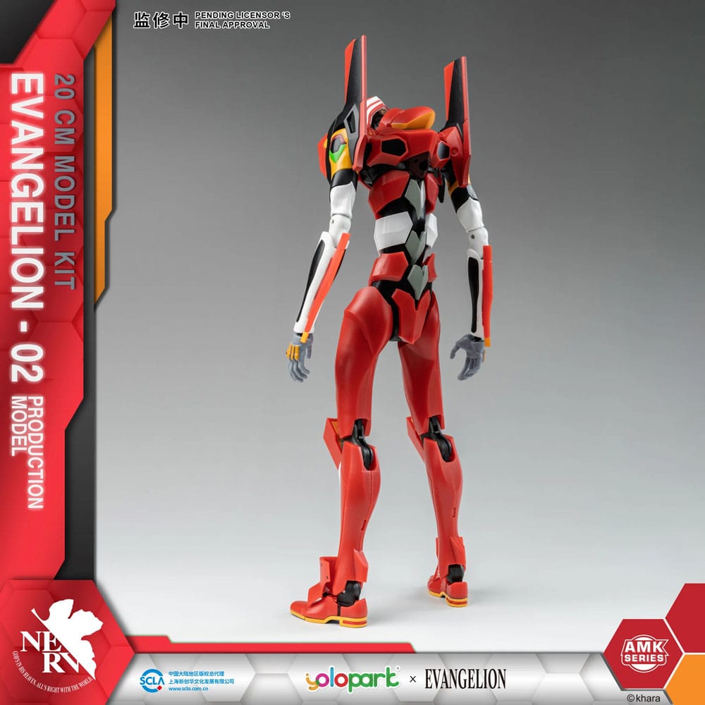Neon Genesis Evangelion AMK Series Plastic Model Kit Eva-02 20 cm - Preorder - ETA: 06.11.2025