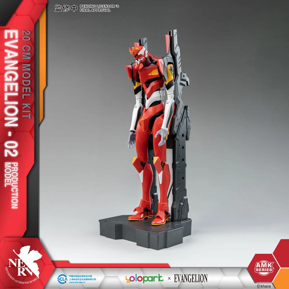 Neon Genesis Evangelion AMK Series Plastic Model Kit Eva-02 20 cm - Preorder - ETA: 06.11.2025