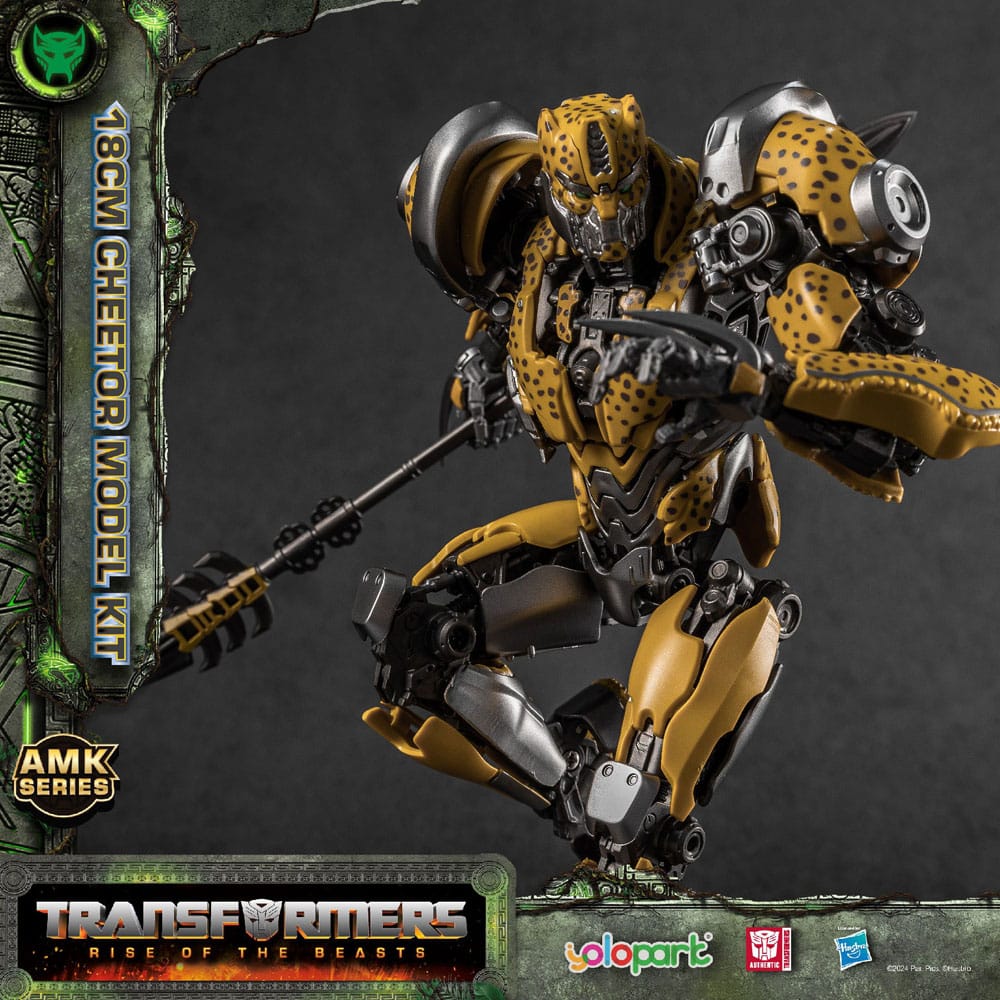 Transformers: Rise of the Beasts AMK Series Plastic Model Kit Cheetor 22 cm - Preorder - ETA: 06.11.2025