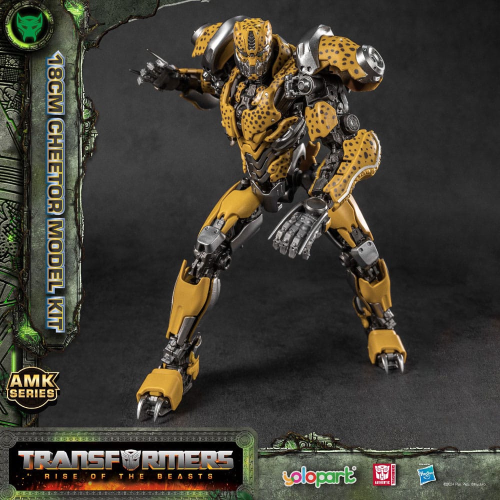 Transformers: Rise of the Beasts AMK Series Plastic Model Kit Cheetor 22 cm - Preorder - ETA: 06.11.2025