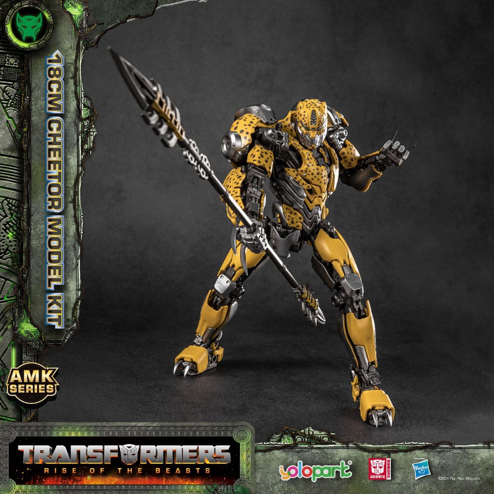 Transformers: Rise of the Beasts AMK Series Plastic Model Kit Cheetor 22 cm - Preorder - ETA: 06.11.2025