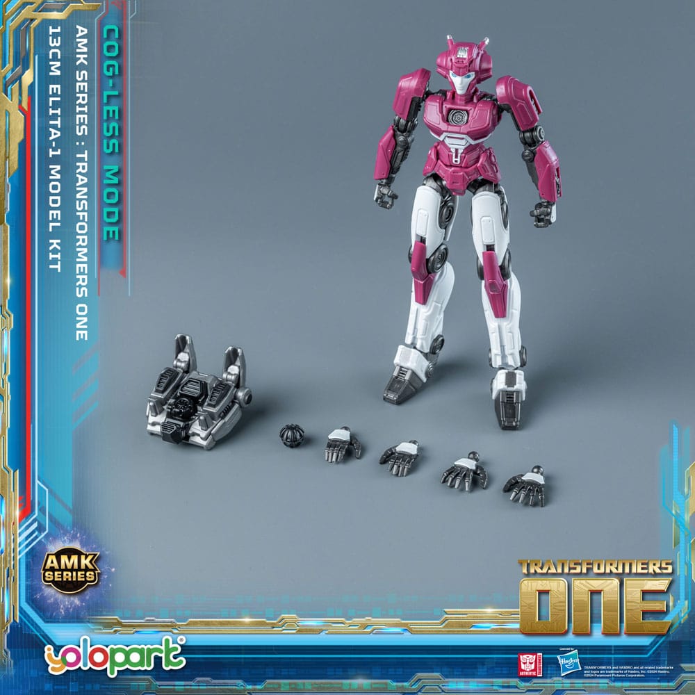 Transformers 8 AMK Mini Series Plastic Model Kit Elita-1 13 cm - Versand: 5-7 Tage nach Bestellung