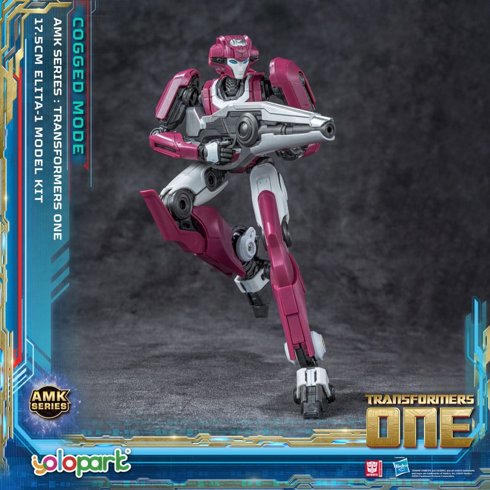 Transformers 8 AMK Series Plastic Model Kit Elita-1 20 cm - Versand: 5-7 Tage nach Bestellung
