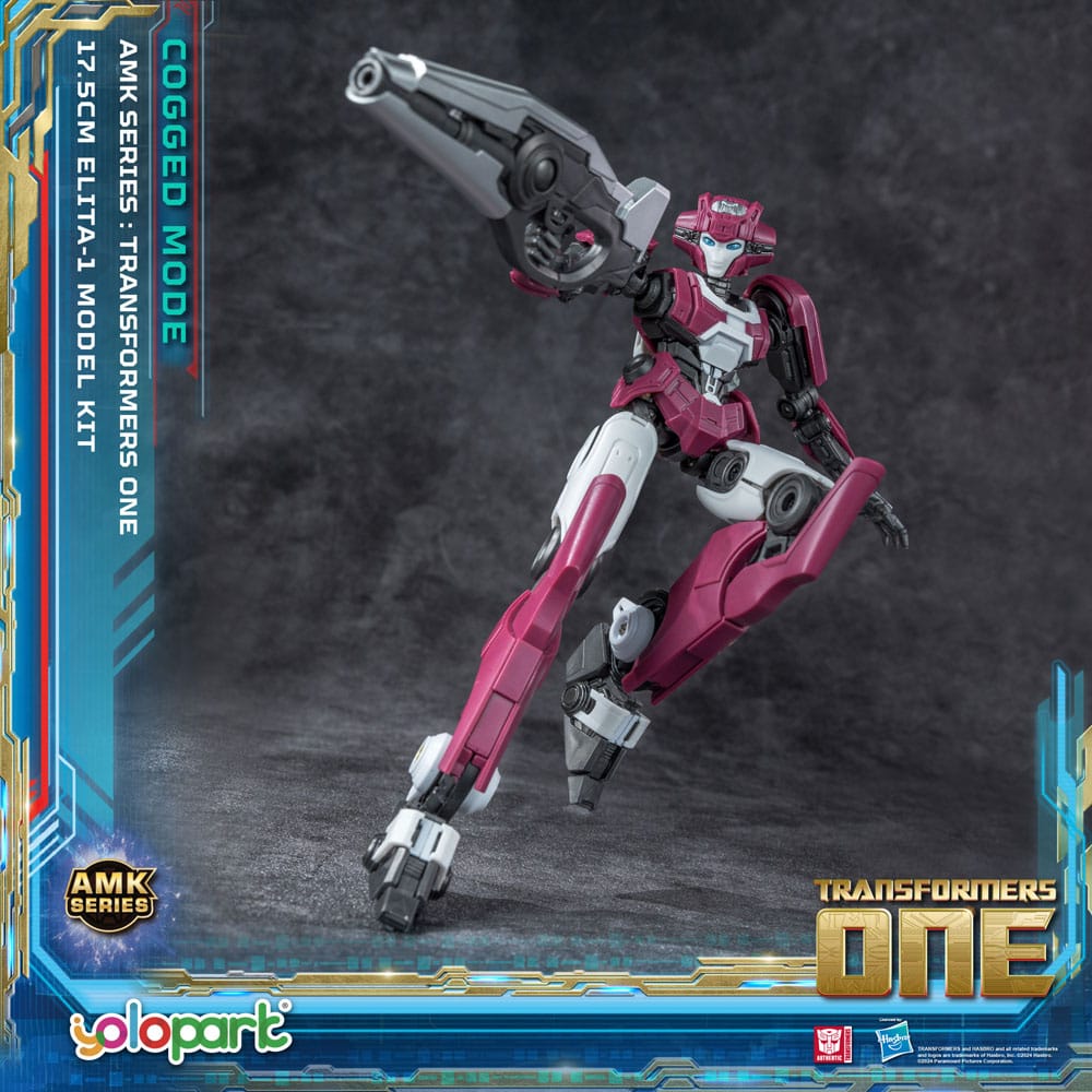 Transformers 8 AMK Series Plastic Model Kit Elita-1 20 cm - Versand: 5-7 Tage nach Bestellung