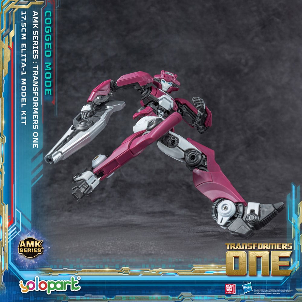 Transformers 8 AMK Series Plastic Model Kit Elita-1 20 cm - Versand: 5-7 Tage nach Bestellung