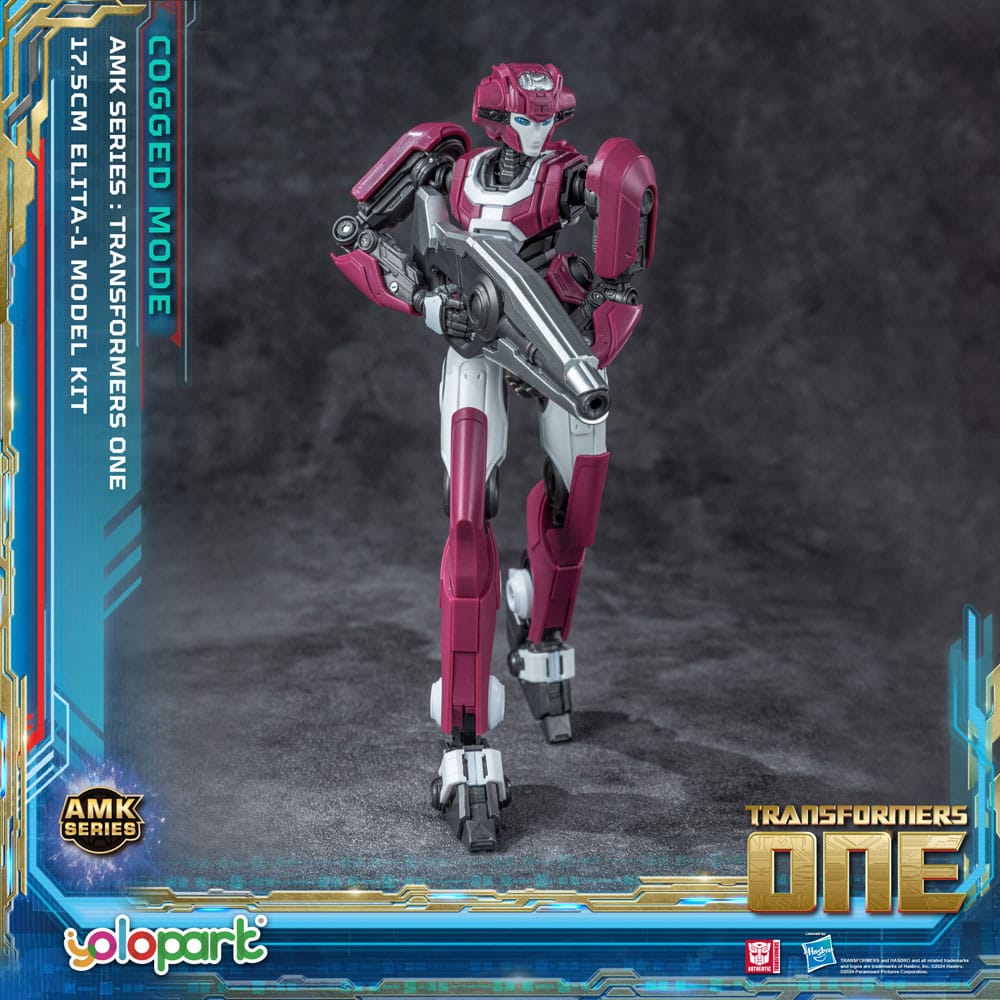 Transformers 8 AMK Series Plastic Model Kit Elita-1 20 cm - Versand: 5-7 Tage nach Bestellung