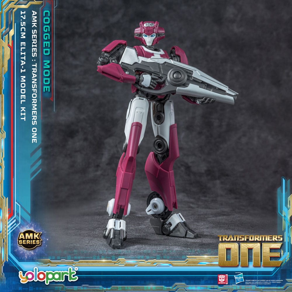 Transformers 8 AMK Series Plastic Model Kit Elita-1 20 cm - Versand: 5-7 Tage nach Bestellung