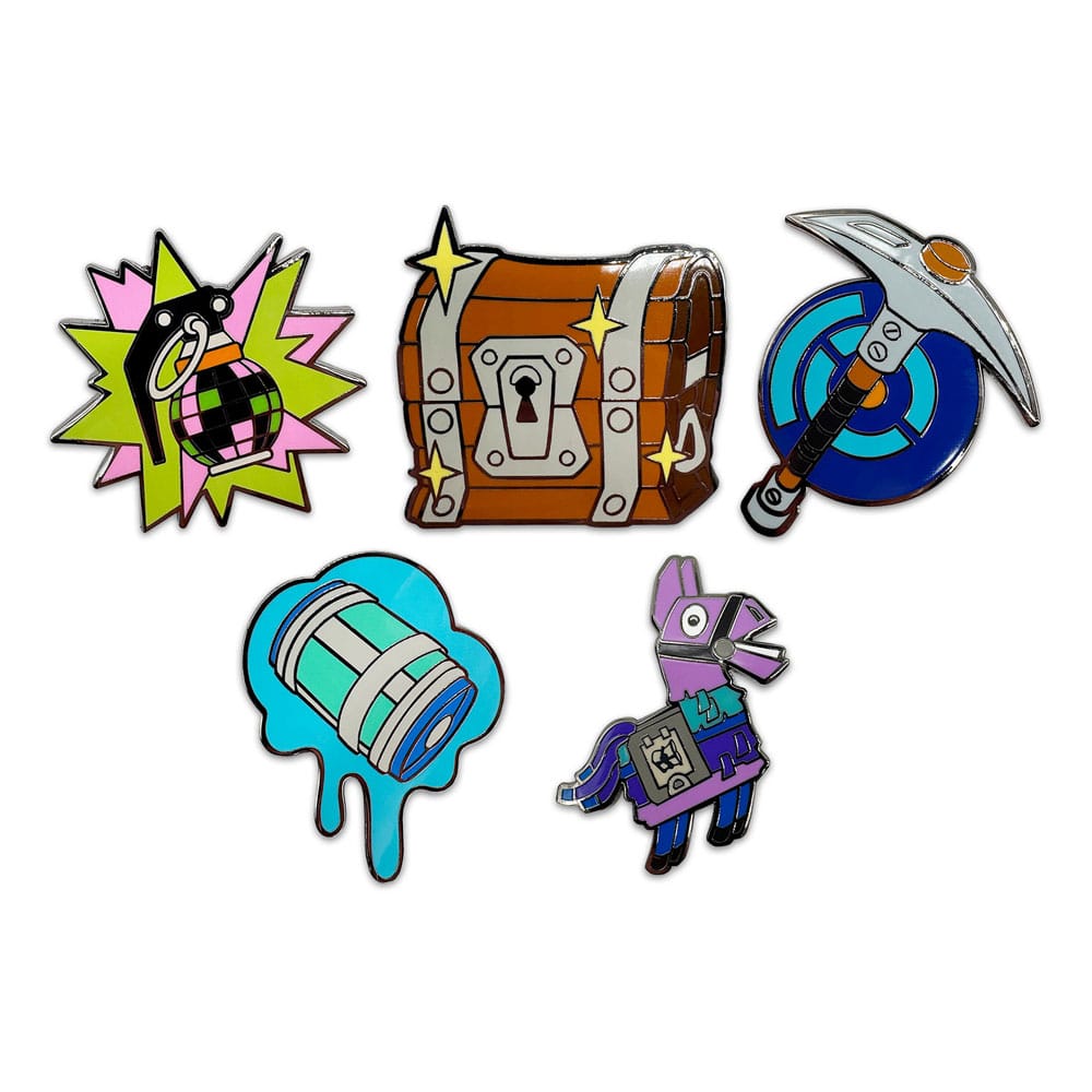 Fortnite Ansteck-Pins Set 3 cm (6) - Preorder - ETA: 25.03.2026